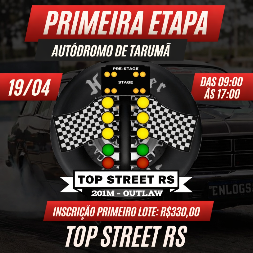 Top Street RS – 1ª Etapa 2026
